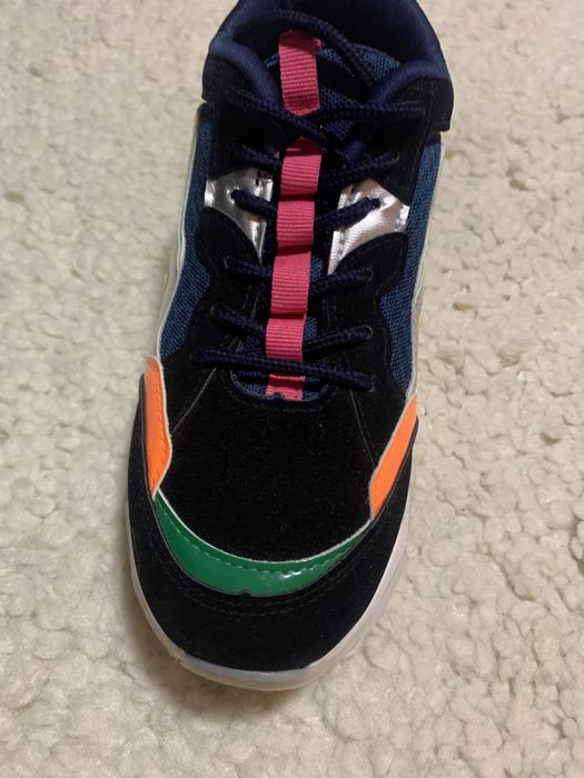 Adidasi catifea multicolori