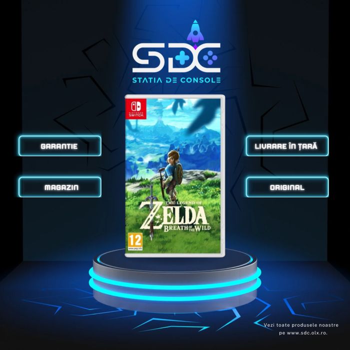 The Legend Of ZELDA Breath Of The Wild Nintendo Switch