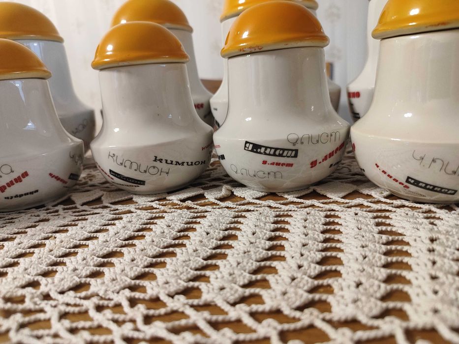 Ретро буркани за подправки Разград