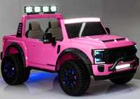 Masinuta electrica pentru 2 copii Ford F450 Super Duty 4x4 12V #Pink