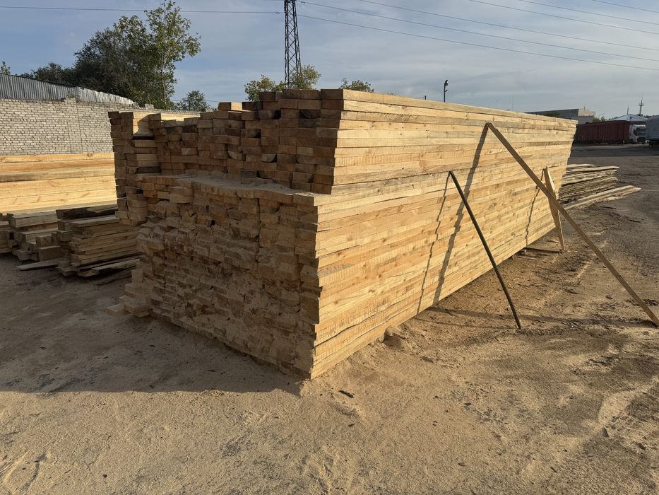 Доска обрезная и не обрезная