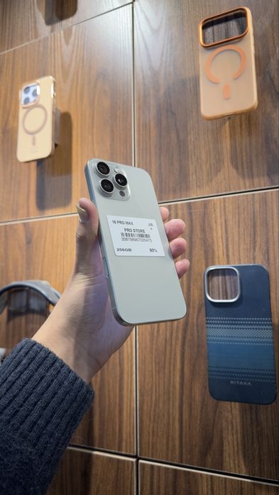 iphone 16 pro max 256gb 90% Naxt va Nasiya savdo
