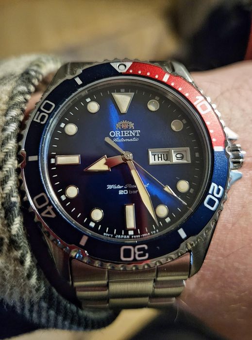 Orient Mako 3 pepsi