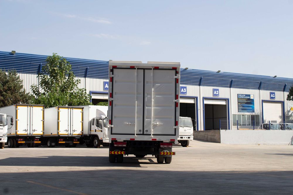 Автофургон цельнометаллический (бабочка) FAW Tiger V, (24,6 м³)