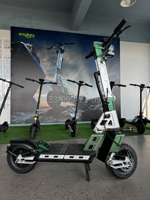 Электросамокат TANK dual motor 3200W, 60V, скорость до 100 км/ч