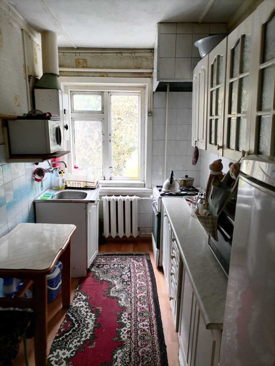 Продается квартира 2/2/2, 40м^2, деревянный дом, 58 военный городок