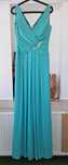 Rochie lungă elegantă verde smarald