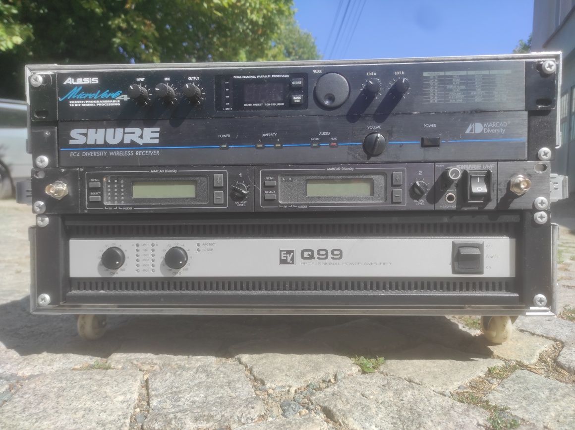 Два микрофона Shure U24D/Beta 87 A 650лв.