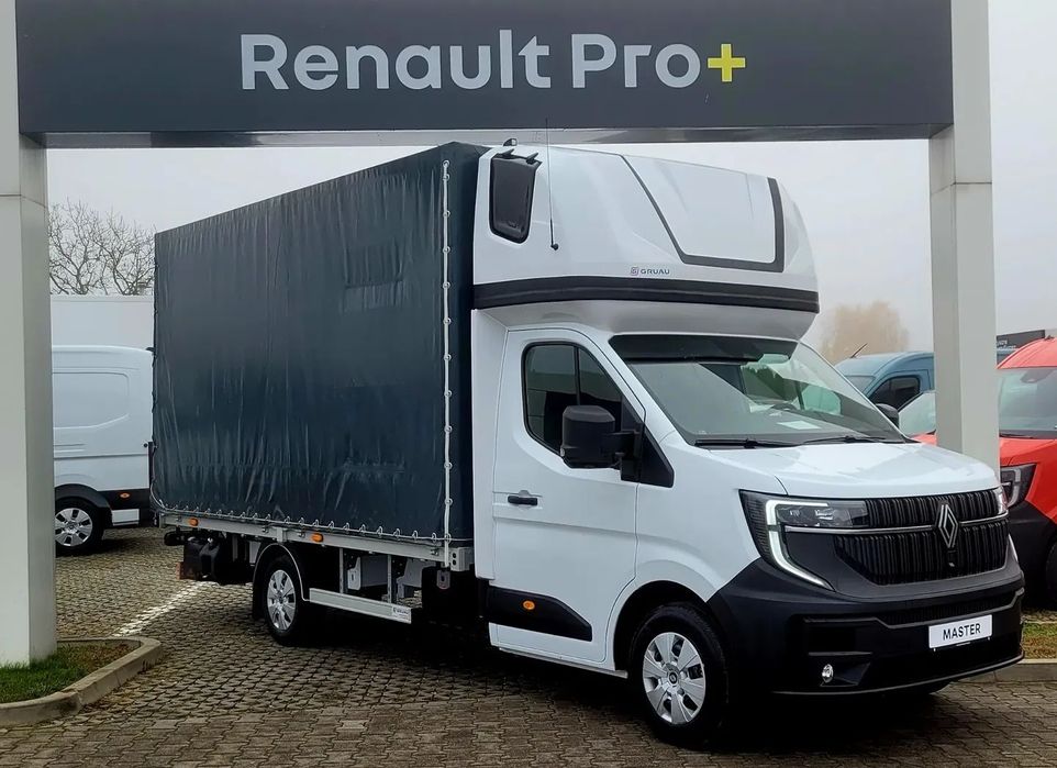 Renault Master Noul Renault Master sasiu +suprastructura cu prelata si lift