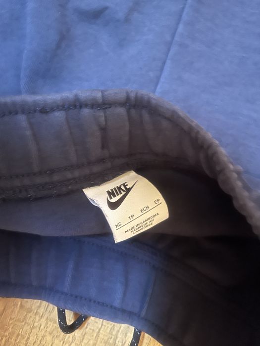 Pantaloni Nike Tech Fleece Navy Blue Xs