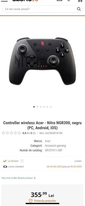 Controller ACER Nitro NGR300 Nou