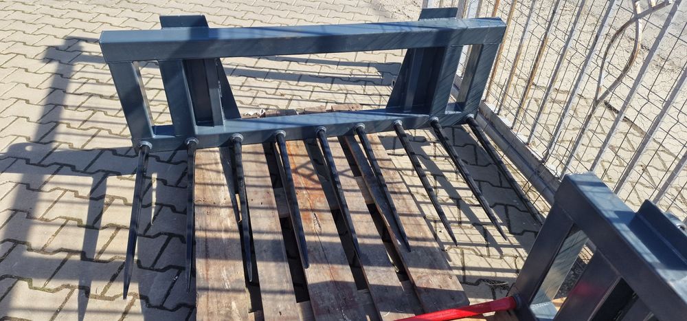 Dinti furca gunoi tepuse furca baloti gunoi prindere euro la 1.10 lung