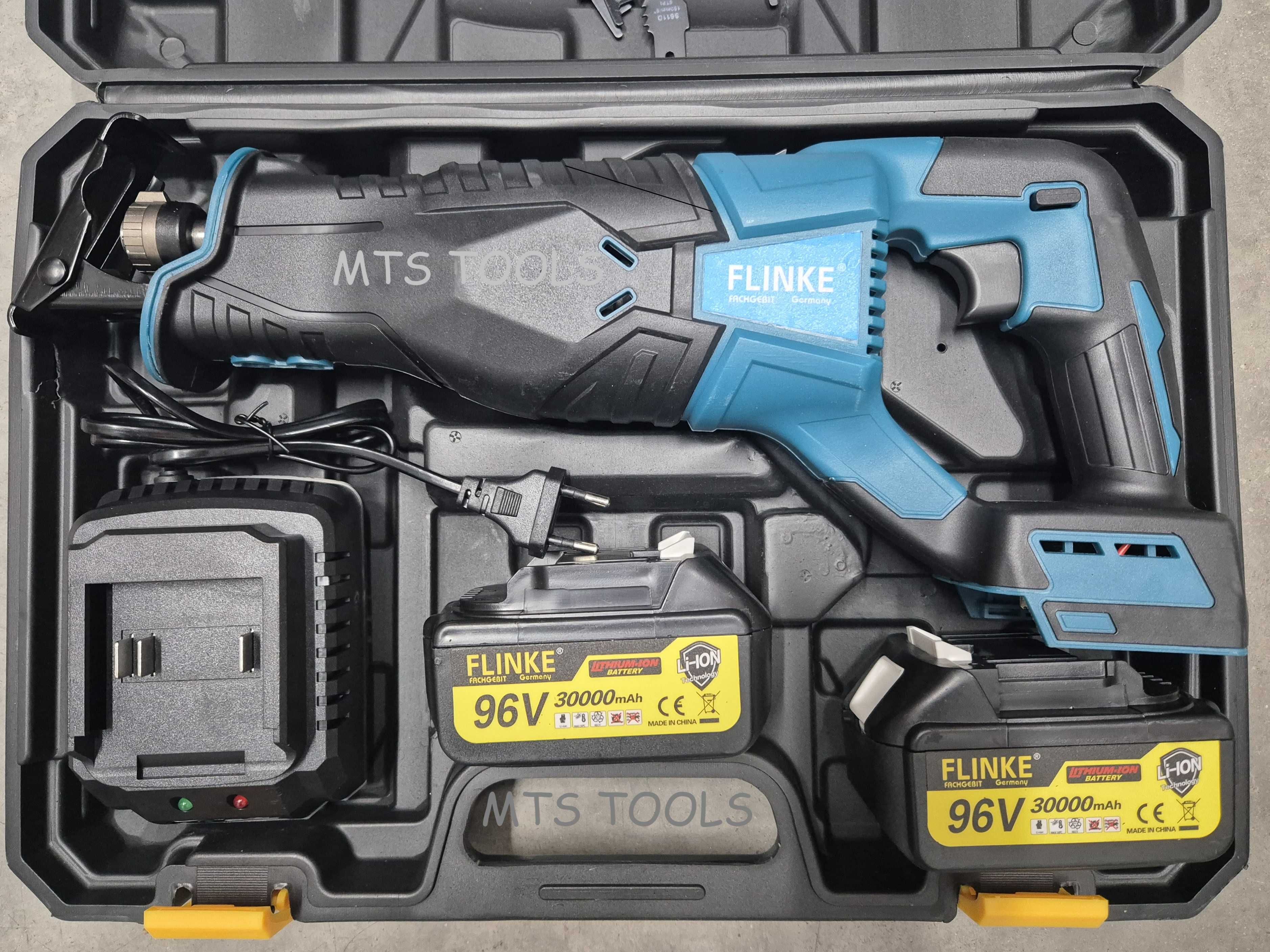 Fierastrau sabie cu 2 acumulatori, 96v 30000mAh