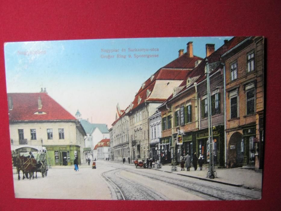 Ilustrata veche/Carte Postala/SIBIU,1915,Nagyszeben.