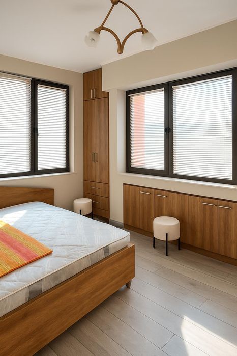 Двустаен апартамент под наем в Център