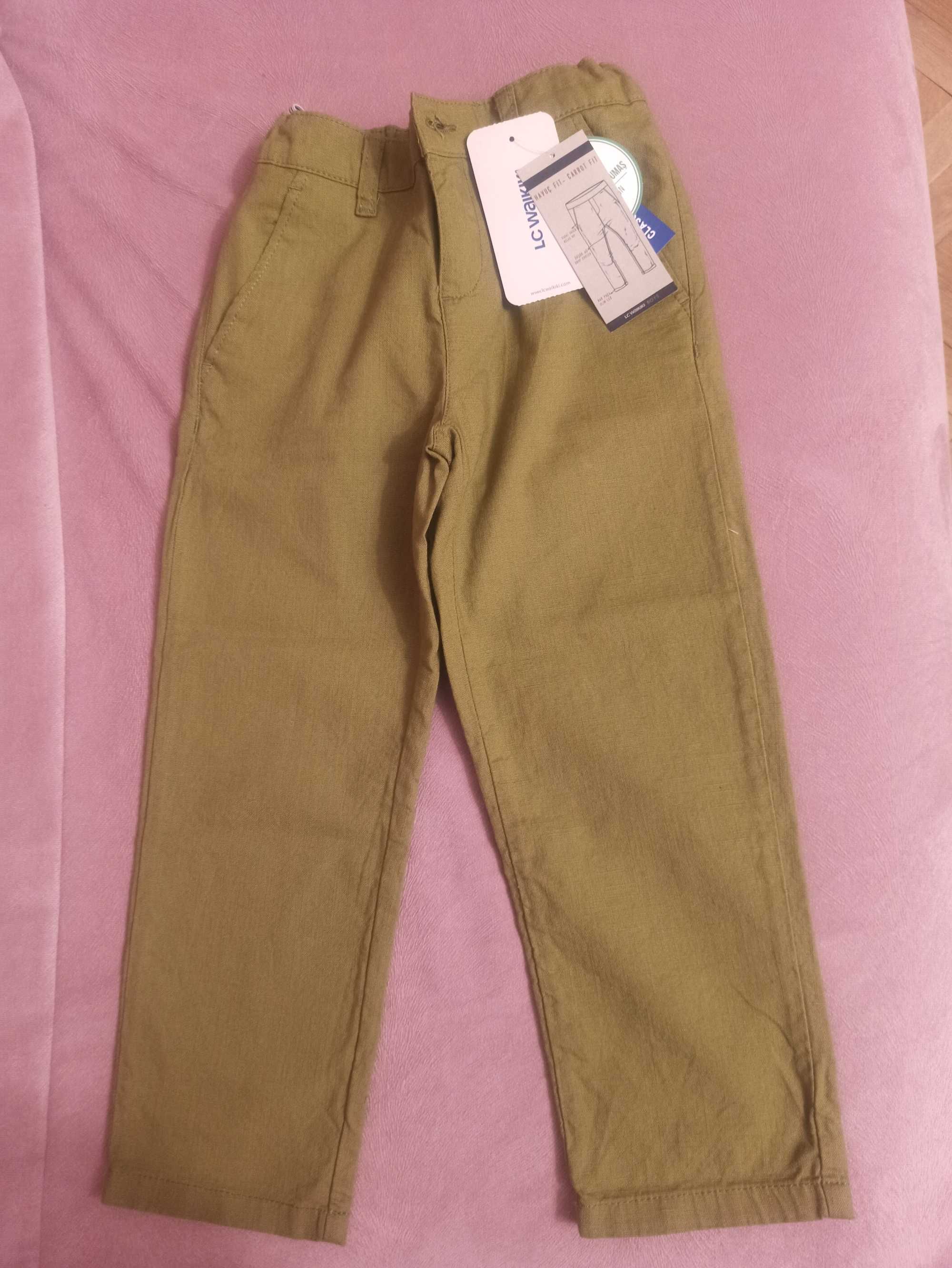 Продавам летни панталони за момчета - 6-7г , размер 116-122см - 2броя