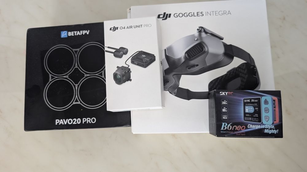 FPV комплект дрона Pavo20 pro + DJI o4 pro + DJI integra + DJI Remote