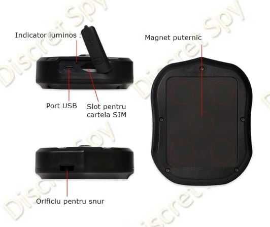 GPS Tracker Auto 4G TKSTAR Winnes TK905 – 5000 mAh,