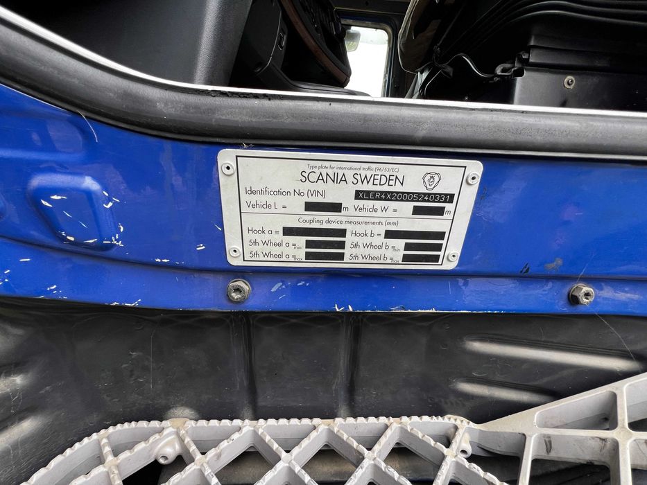 Autoutilitara SCANIA R480 (nefunctionala)