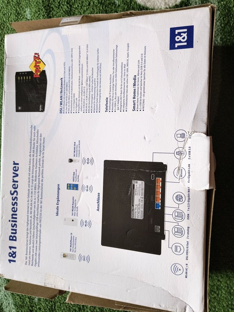 Рутер Fritz box 7583 business Server
