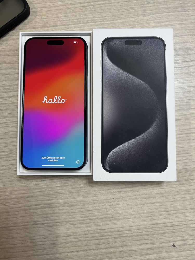 iPhone 15 Pro Max 256/Black Titanium