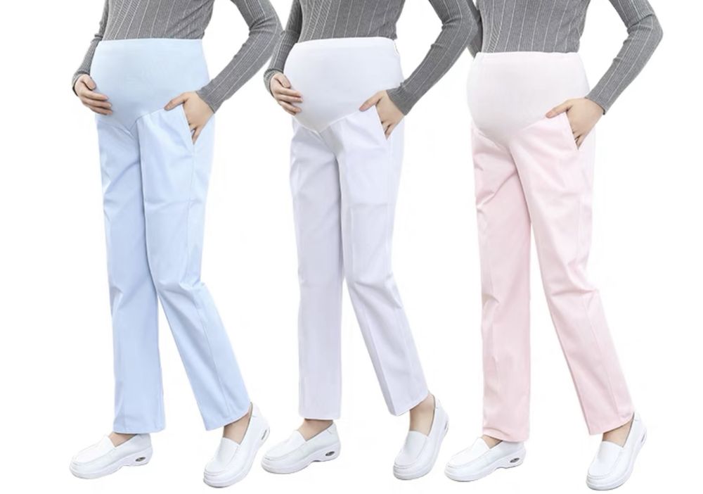 Белые брюки для беременных
