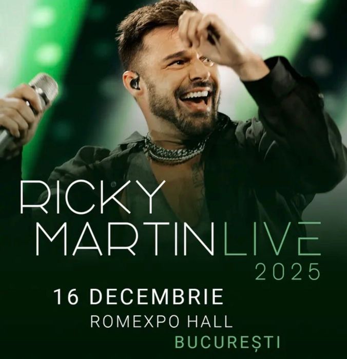 Vand bilet Concert Ricky Martin