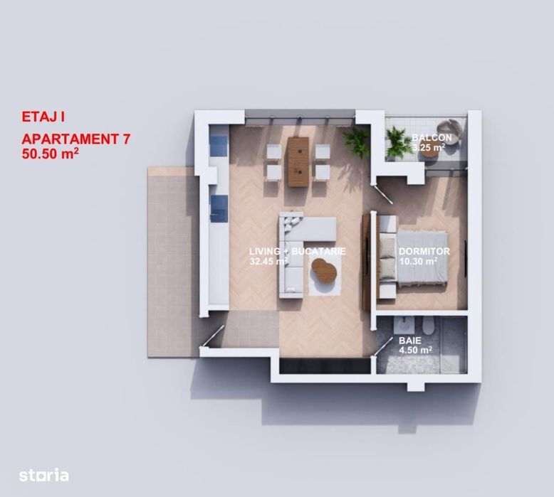 Apartament 2 camere Bucium-Visani 63000 euro