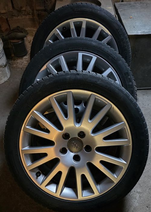 Гуми с джанти за ауди 225/45/17