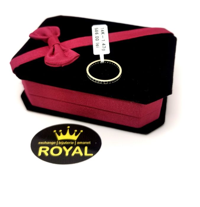 Bijuteria Royal inel din aur 14k 1.47 gr