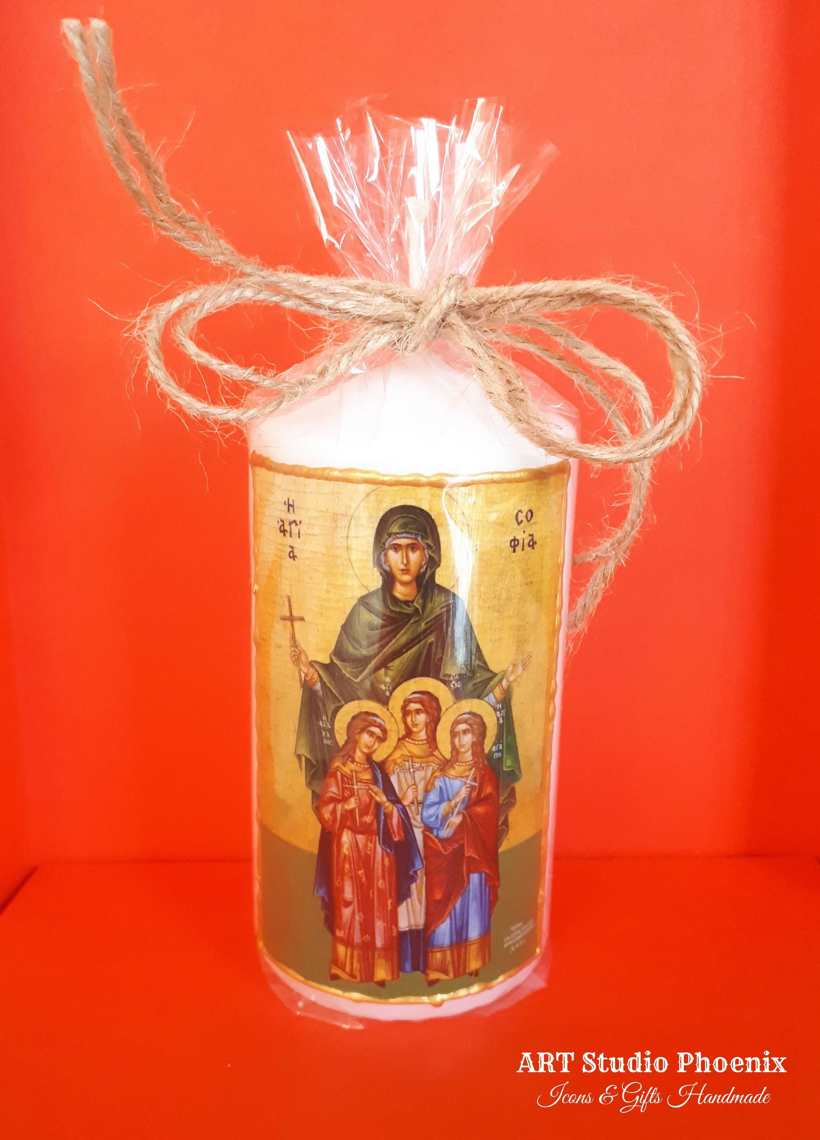 Икона на Света София, Вяра, Надежда и Любов icona Sveta Sofia