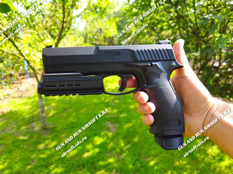 Pistol (23 JOULI) Cu Bile De Cauciuc HDP ~ GENERATIA 2 ~ Full Upgrade