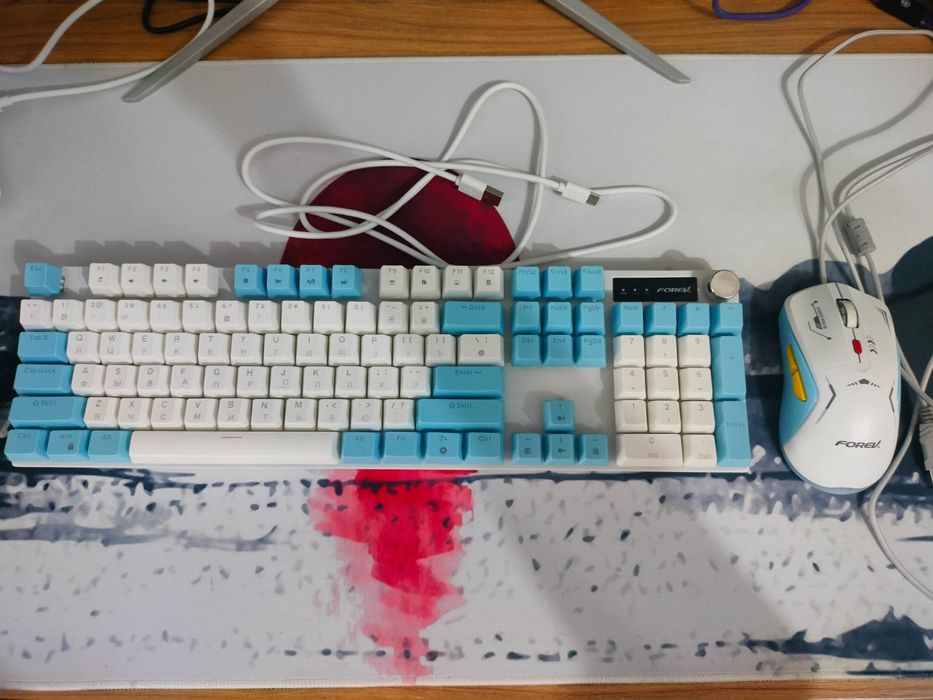 Игровая  клавиатура  +  мышь