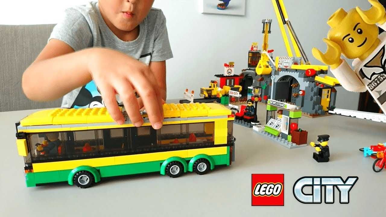 NOU TIP lego city Statie de autobuz 60154