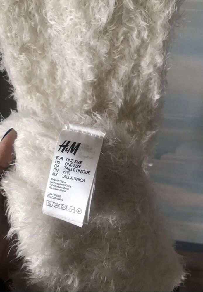 Шал екрю H&M