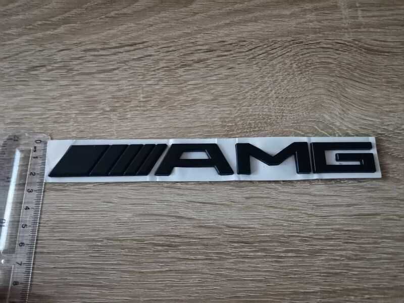 Mercedes Benz AMG черна емблема