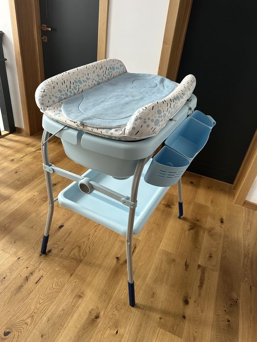 Vand cadita cu masa de infasat Chicco, Ocean, 0 luni+