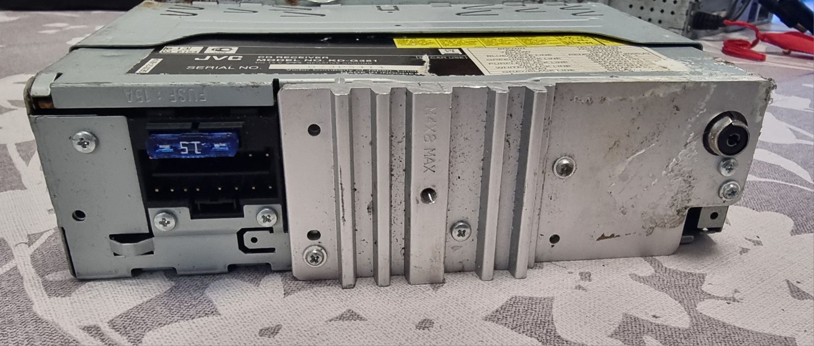 CD за кола JVC KD-G351 за части