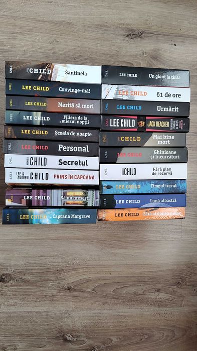 Lee Child - 21 romane thriller