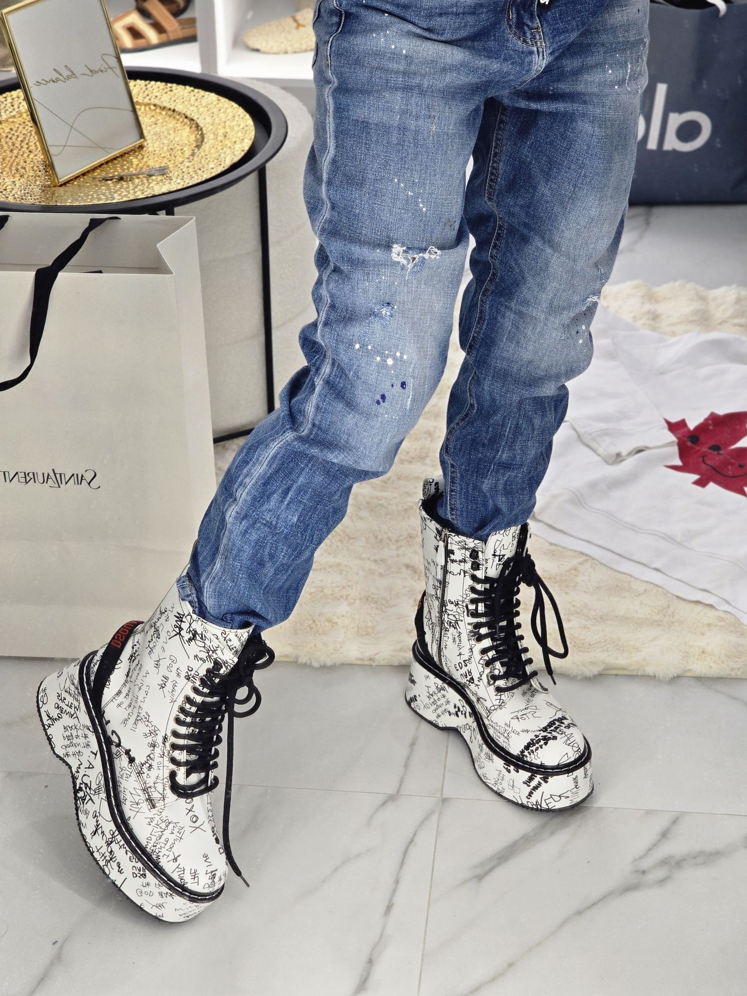 Дамски сет dsquared2, обувки 39 номер