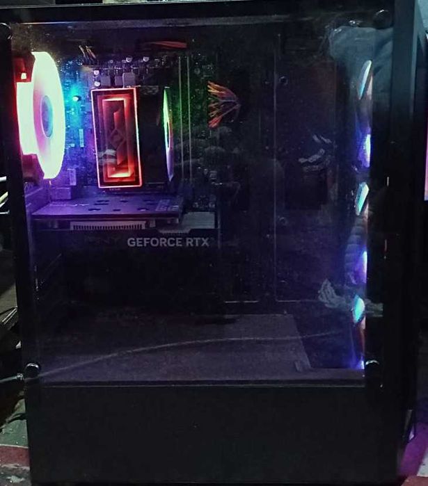 Игровой мощный компьютер full RTX 3050 6gb