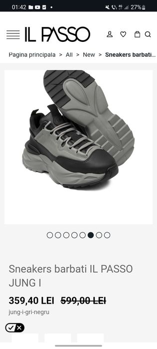 Sneakers bărbat IL PASSO