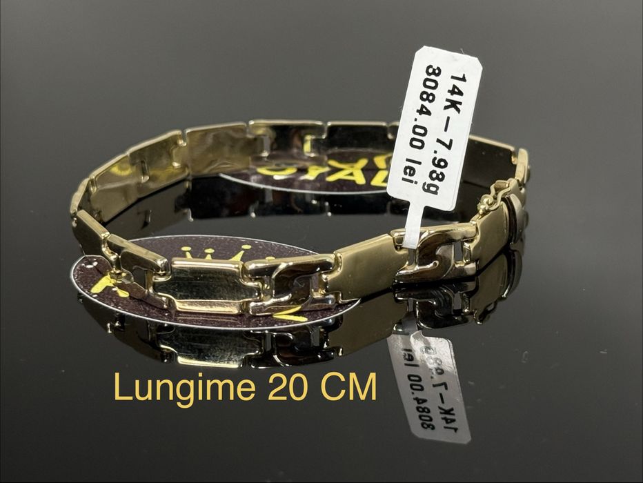 Bijuteria ROYAL : Bratara AUR 14K / 7.93 GR