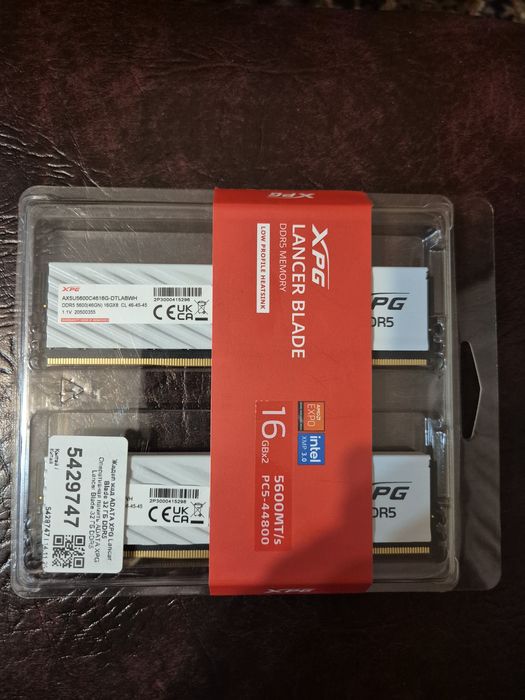 Продам оперативную память Adata Lancer Blade ddr5 на 32 гб