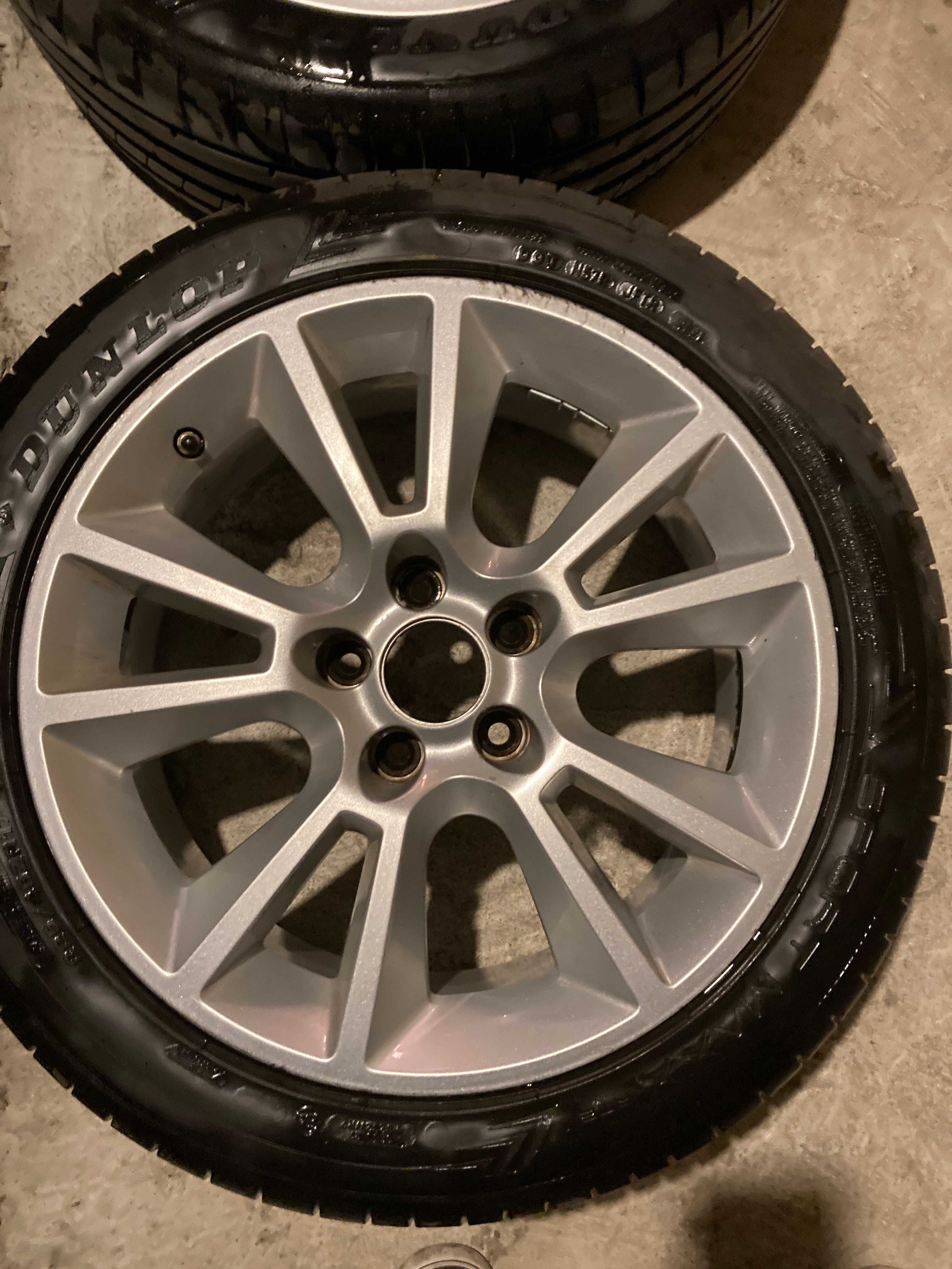 Джанти Opel 17ки/ с Летни Гуми Dunlop 225/45/R17 Sport Maxx RT 2FR