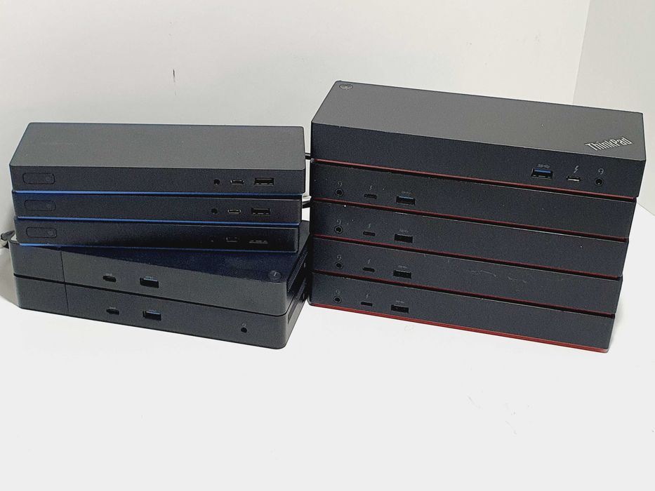 Dock Lenovo ThinkPad Thunderbolt 3, Dell WD19, HP USB-C Dock G4