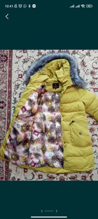 Продам удлиненную зимнюю куртку.48рр