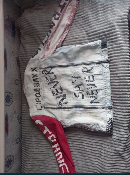 Кастомная джинсовка