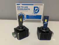 Set 2 Becuri LED D1S, D3S CANBUS Fara Eroare  10000LM 6500K