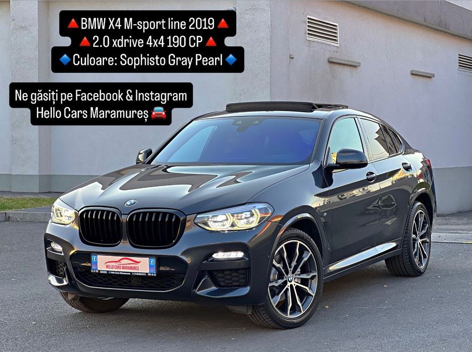 BMW X4 M-sport Line Jante R20 Trapa Full Led
